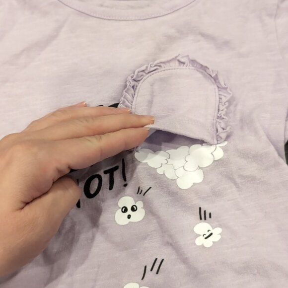 BUNDLE Of 3 Tshirts Tank Top Summer Neon Unicorn Glitter George Okie Dokie - Picture 10 of 12